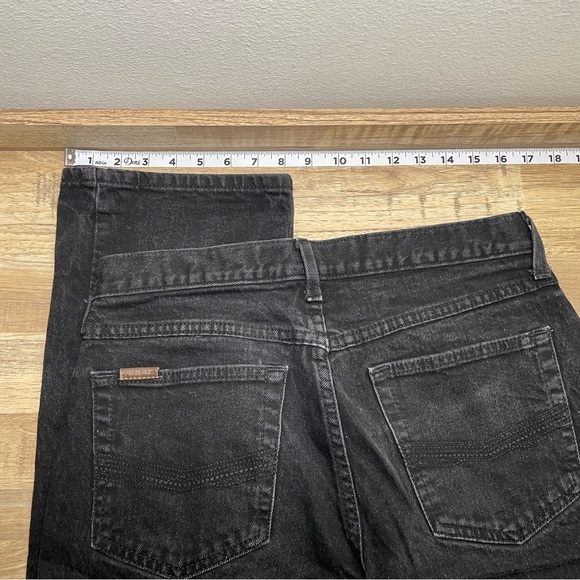 Ariat Legacy M5 Straight‎ Fit Straight Leg Denim Jean Men 32/38 Black 36" Inseam - Picture 9 of 10